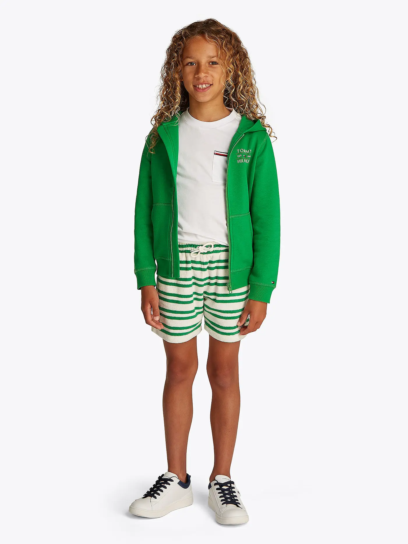 TOMMY HILFIGER | Jungen Kapuzensweatjacke | 